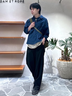 「FEMME」｜Ryu Miyazakiさん（メンズ・167cm）の夏コーディネート