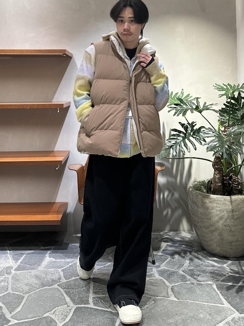 【ACT_81 Monta】REVERSIBLE VOLUME DOWN VEST