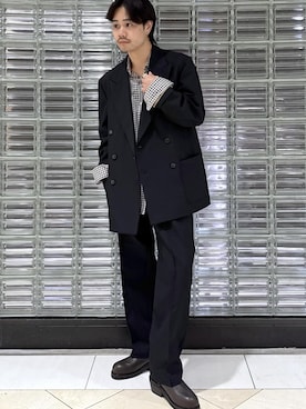 「パンツスタイル」｜Ryu Miyazakiさん（メンズ・167cm・20代）の秋コーディネート