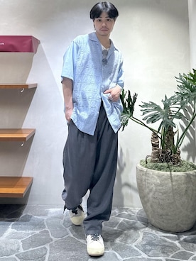 「FEMME」｜Ryu Miyazakiさん（メンズ・167cm）の夏コーディネート