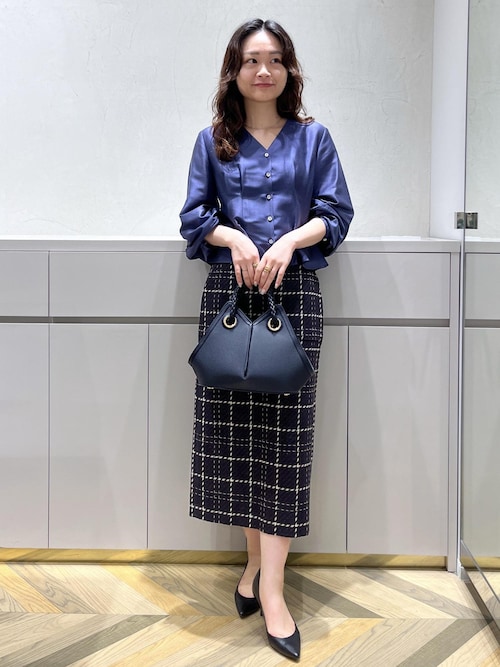 セール】【洗える】パフスリーブシアーペプラムブラウス（シャツ