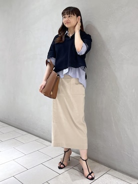 Yuukaさん（レディース・160cm）の春コーディネート