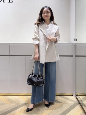 Yuukaさん（レディース・160cm）の春コーディネート