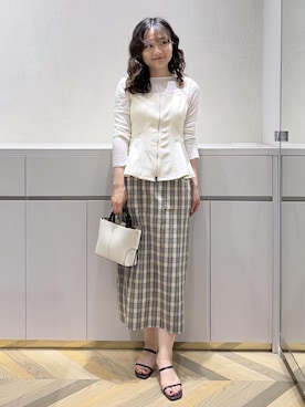 Yuukaさん（レディース・160cm）の夏コーディネート