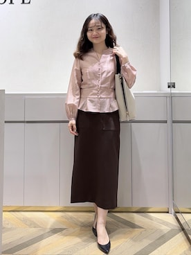 Yuukaさん（レディース・160cm）の春コーディネート