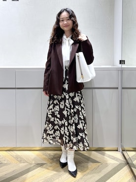 「E'POR（エポール）のアイテム」を使った、Yuukaさん（レディース・160cm）の冬コーディネート