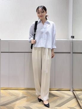 「ROPE'（ロペ）のアイテム」を使った、Yuukaさん（レディース・160cm）の夏コーディネート