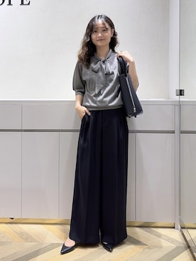 「ROPE'（ロペ）のアイテム」を使った、Yuukaさん（レディース・160cm）の夏コーディネート