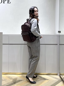 「E'POR（エポール）のアイテム」を使った、Yuukaさん（レディース・160cm）の冬コーディネート