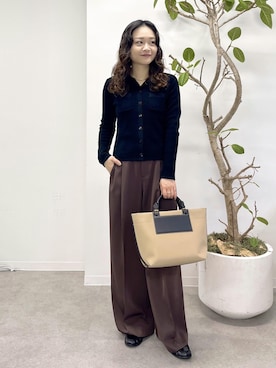 「E'POR（エポール）のアイテム」を使った、Yuukaさん（レディース・160cm）の冬コーディネート