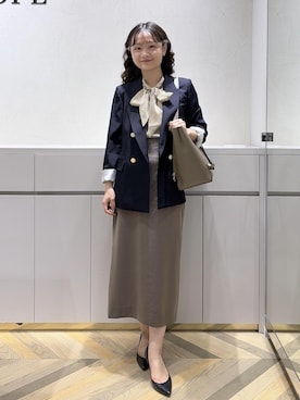 「E'POR（エポール）のアイテム」を使った、Yuukaさん（レディース・160cm）の秋コーディネート