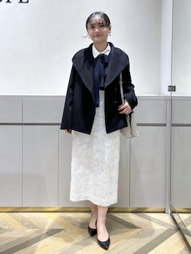 「アイテム（スカート）」を使った、Yuukaさん（レディース・160cm・20代）の秋コーディネート