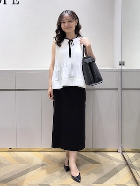 「ストレート」｜Yuukaさん（レディース・160cm）の夏コーディネート