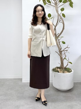 Yuukaさん（レディース・160cm）の春コーディネート