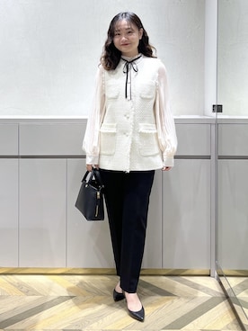 Yuukaさん（レディース・160cm）の冬コーディネート