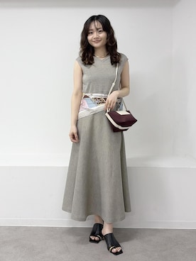 「ROPE'（ロペ）のアイテム（財布/小物）」を使った、Yuukaさん（レディース・160cm）の春コーディネート