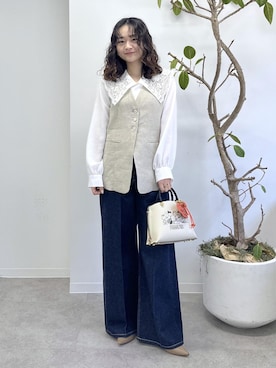 Yuukaさん（レディース・160cm）の冬コーディネート