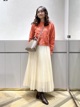 「ROPE'（ロペ）のアイテム」を使った、Yuukaさん（レディース・160cm）の秋コーディネート