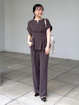 「E'POR（エポール）のアイテム」を使った、Yuukaさん（レディース・160cm）の春コーディネート