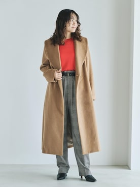 「アイテム（ニット/セーター）」を使った、Yuukaさん（レディース・160cm・20代）の秋コーディネート