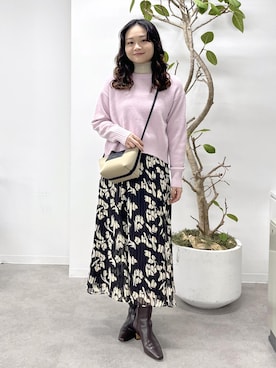 Yuukaさん（レディース・160cm）の冬コーディネート