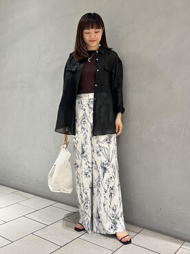 Yuukaさん（レディース・160cm）の夏コーディネート