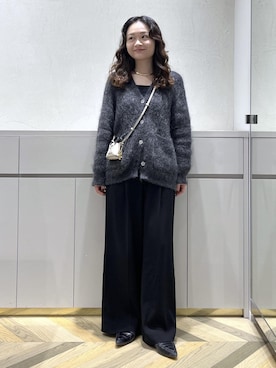「ROPE'（ロペ）のアイテム」を使った、Yuukaさん（レディース・160cm）の冬コーディネート