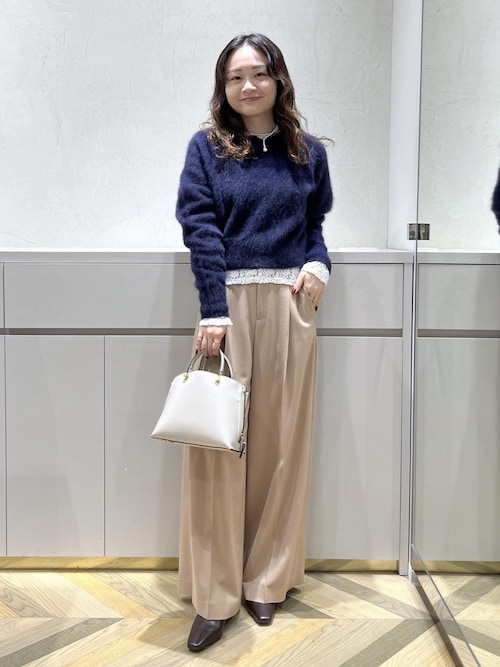 セール】ワンタックストレートワイドパンツ【REGGIANI（レッジアーニ