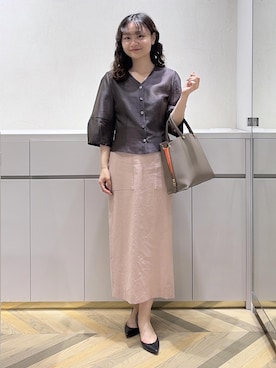 Yuukaさん(レディース・160cm)の夏コーディネート