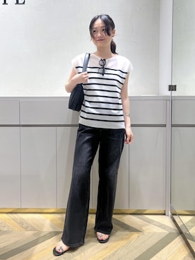 「ROPÉ」｜Yuukaさん（レディース・160cm）の夏コーディネート