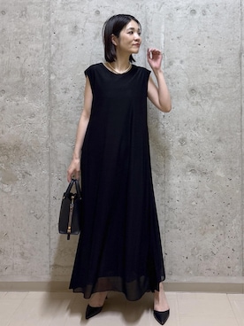 「E'POR（エポール）のアイテム」を使った、NAOKOさん（レディース・163cm）の夏コーディネート