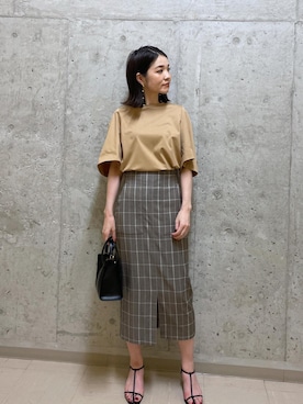 NAOKOさん（レディース・163cm）の夏コーディネート