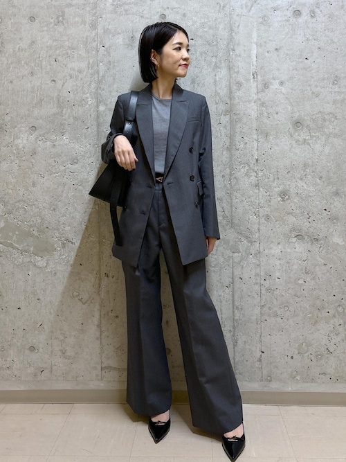 ロペ（ROPE’）/ウールモヘヤセミフレアパンツ/セットアップ対応 セール】ウールモヘヤセミフレアパンツ/セットアップ対応（その他