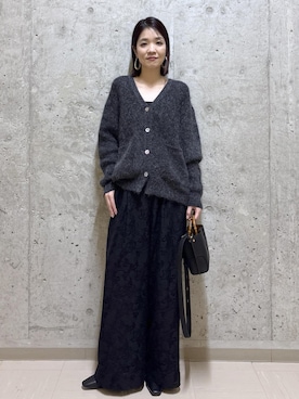 「アイテム（ハンドバッグ）」を使った、NAOKOさん（レディース・163cm・40代）の冬コーディネート