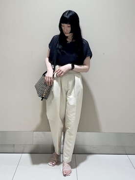 「MONOGRAM BAG」｜mm＊さん（レディース・161cm）の夏コーディネート