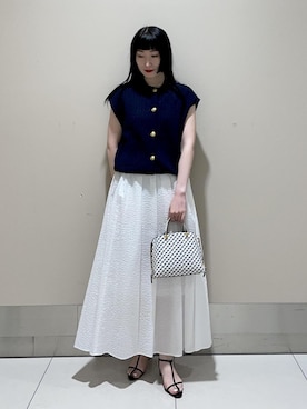 「MONOGRAM BAG」｜mm＊さん（レディース・161cm）の夏コーディネート