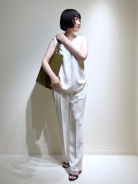 「ROPÉ」｜mm＊さん（レディース・161cm）の夏コーディネート