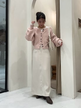 「アイテム（スカート）」を使った、nonokalemageさん（レディース・155cm・20代）の秋コーディネート