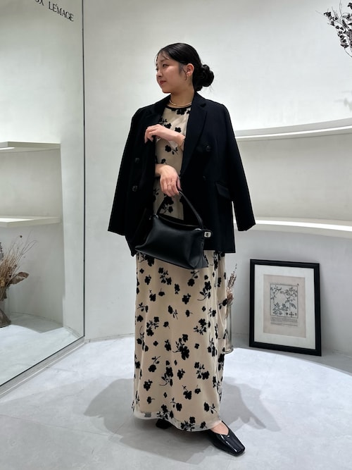 【再販・サイズ展開あり・WEB限定カラー/グレージュ】Wテーラージャケット