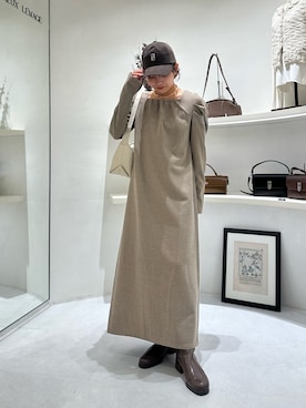 「アイテム（ワンピース/ドレス）」を使った、nonokalemageさん（レディース・155cm・20代）の秋コーディネート