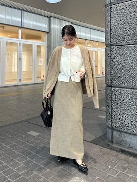 「アイテム（スカート）」を使った、nonokalemageさん（レディース・155cm・20代）の秋コーディネート