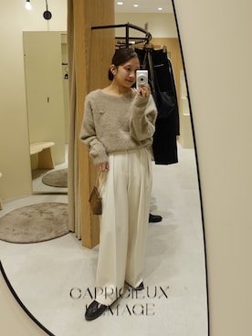 「クリスマス」｜nonoka_lemageさん（レディース・155cm）の秋コーディネート