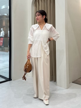 「淡色カジュアル」｜nonokalemageさん（レディース・155cm）の夏コーディネート