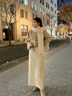 nonokalemageさん（レディース・155cm）の冬コーディネート