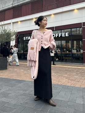 「クリスマス」｜「アイテム（アクセサリー）」を使った、nonokalemageさん（レディース・155cm）の秋コーディネート