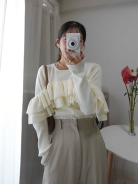 「ワントーンスタイル」｜nonokalemageさん（レディース・155cm）の秋コーディネート