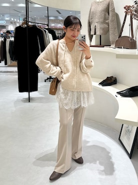 「アイテム（キャミソール）」を使った、nonokalemageさん（レディース・155cm・20代）の冬コーディネート