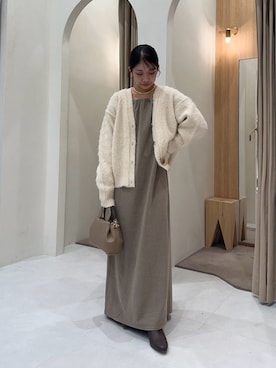 「アイテム（ワンピース/ドレス）」を使った、nonokalemageさん（レディース・155cm・20代）の秋コーディネート