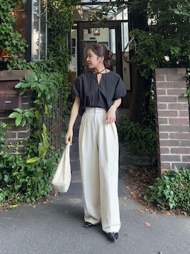 「アイテム（パンプス）」を使った、nonokalemageさん（レディース・155cm・20代）の夏コーディネート