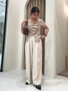 「サマーニット」｜nonokalemageさん（レディース・155cm・20代）の夏コーディネート